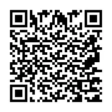 QR-code voor telefoonnummer +2697771157