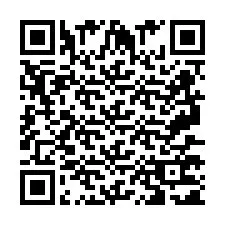 QR Code pour le numéro de téléphone +2697771161