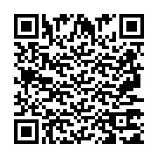 QR Code pour le numéro de téléphone +2697771189