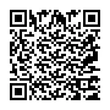 QR Code pour le numéro de téléphone +2697771209