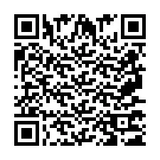 Codice QR per il numero di telefono +2697771213