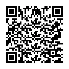 QR код за телефонен номер +2697771258