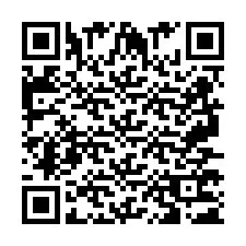 QR-code voor telefoonnummer +2697771269