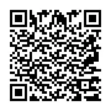 QR-code voor telefoonnummer +2697771309