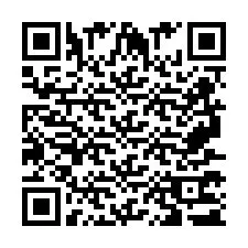 Codice QR per il numero di telefono +2697771317