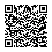 QR Code pour le numéro de téléphone +2697771341