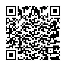 Codice QR per il numero di telefono +2697771382