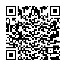 Codice QR per il numero di telefono +2697771385