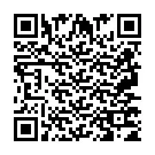 Codice QR per il numero di telefono +2697771469