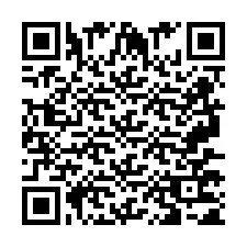 Código QR para número de teléfono +2697771575