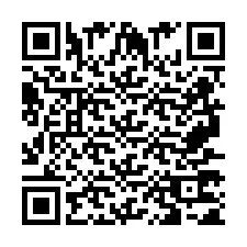 Codice QR per il numero di telefono +2697771597