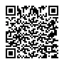 QR-code voor telefoonnummer +2697771626