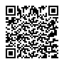 Codice QR per il numero di telefono +2697771650