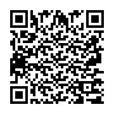 QR код за телефонен номер +2697771724