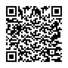 QR-code voor telefoonnummer +2697771739