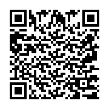 Codice QR per il numero di telefono +2697771754