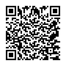 QR-code voor telefoonnummer +2697771777