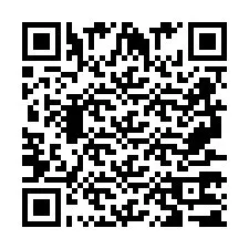 QR-code voor telefoonnummer +2697771787