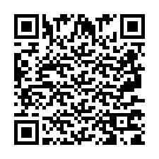 Codice QR per il numero di telefono +2697771810