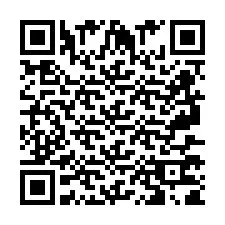 Código QR para número de teléfono +2697771820