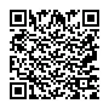 Codice QR per il numero di telefono +2697771835