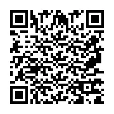 QR-Code für Telefonnummer +2697771843