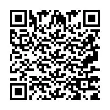 Codice QR per il numero di telefono +2697771855