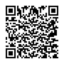 Código QR para número de telefone +2697771858