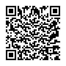 Codice QR per il numero di telefono +2697771881