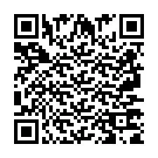 Codice QR per il numero di telefono +2697771898