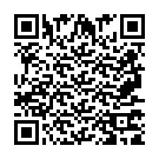 Código QR para número de telefone +2697771907