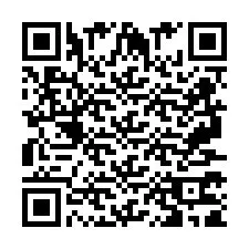 QR-koodi puhelinnumerolle +2697771909