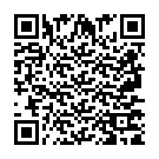 QR код за телефонен номер +2697771934