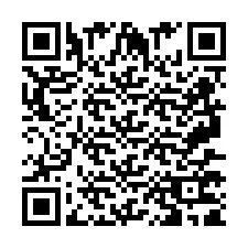 QR код за телефонен номер +2697771961