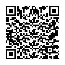 QR-code voor telefoonnummer +2697771967