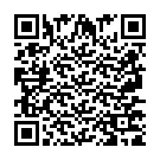 QR код за телефонен номер +2697771974