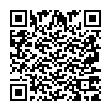 Código QR para número de teléfono +2697771986