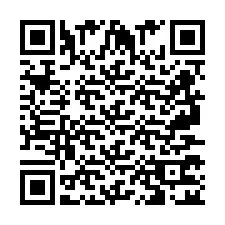 Código QR para número de teléfono +2697772018