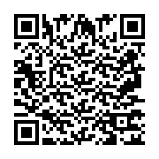 Codice QR per il numero di telefono +2697772019