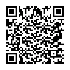 Codice QR per il numero di telefono +2697772023