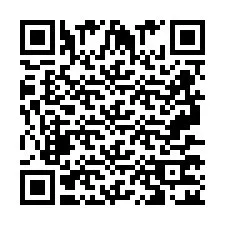 QR-code voor telefoonnummer +2697772025