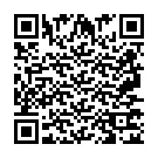 QR код за телефонен номер +2697772029