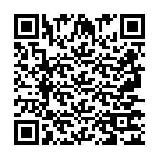 QR Code สำหรับหมายเลขโทรศัพท์ +2697772038