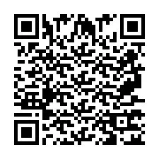 QR-code voor telefoonnummer +2697772043