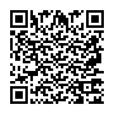 Código QR para número de telefone +2697772086