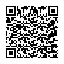 QR-code voor telefoonnummer +2697772091