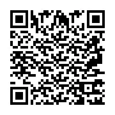 Código QR para número de teléfono +2697772109