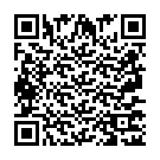 QR код за телефонен номер +2697772130