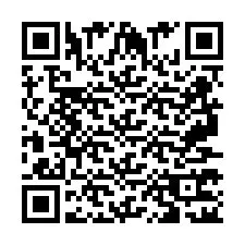 QR-code voor telefoonnummer +2697772149