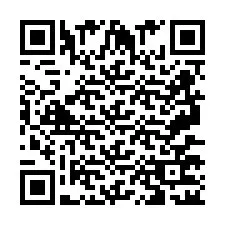 Codice QR per il numero di telefono +2697772171